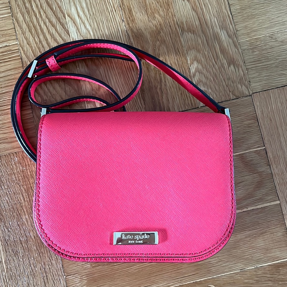 Kate Spade Carsen Newbury Lane Crossbody Leather Handbag WKRU3817
